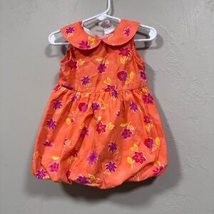 Vintage Baby Beluga Spring Time Dress Size 24M 100% Cotton